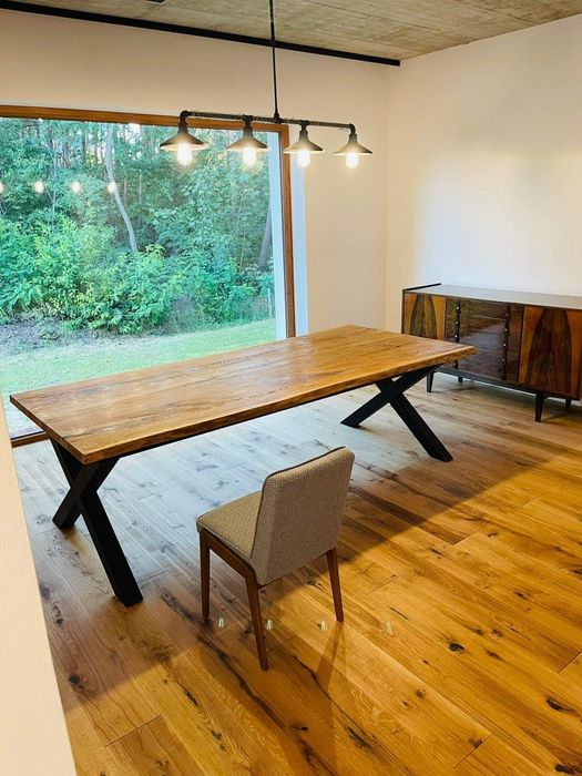 Stół dębowy loft