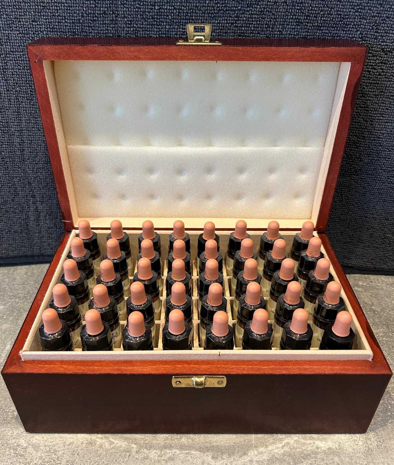 Olejki Bacha (zestaw esencji) 40 szt. x 10 ml w drewnianej skrzyneczce
