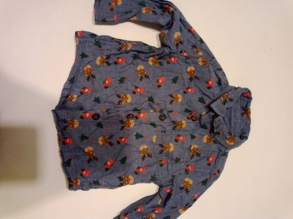 Koszula Świąteczna dla chłopca