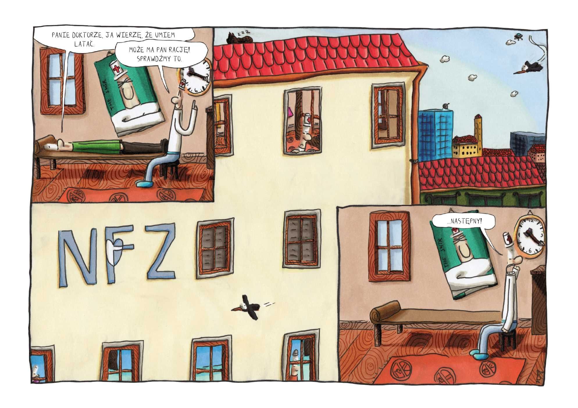 "Komiks o psychiatrze. Tom I" /wydanie pierwsze/