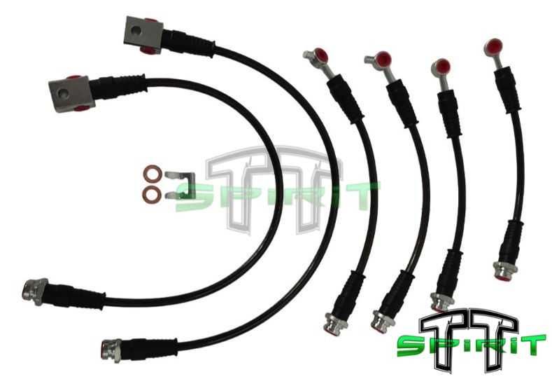 kit tubos de travão malha aço NISSAN PATROL GR Y60 E Y61