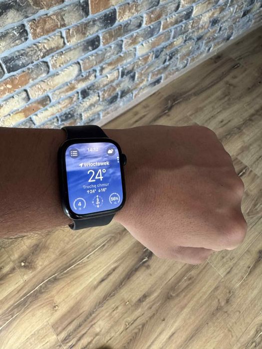 Smartwatch Apple Watch Series 9 GPS 45mm Midnight M/L GPS
Stan: używan