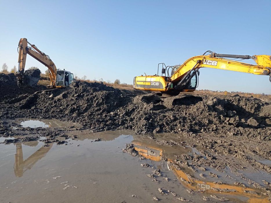 Послуги оренда екскаватора, екскаватор-навантажувача JCB 3CX