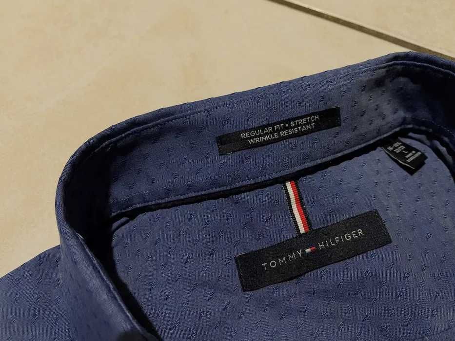 TOMMY HILFIGER USA - NOWA! z LOGO Koszula Męska rozmiar XL