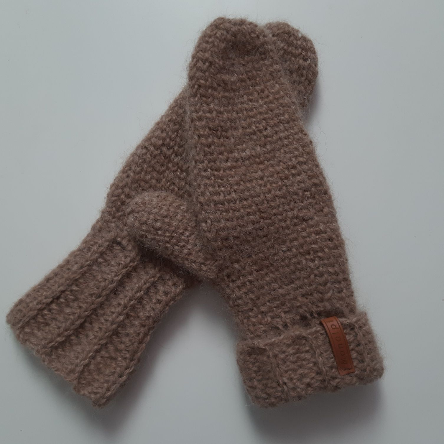 Rękawiczki z wełny 100% alpaka handmade Monalpi