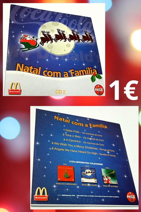 CDs Canções de Natal