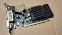 Złom komputerowy karta graficzna Asus 6200TC Supporting 250 MB