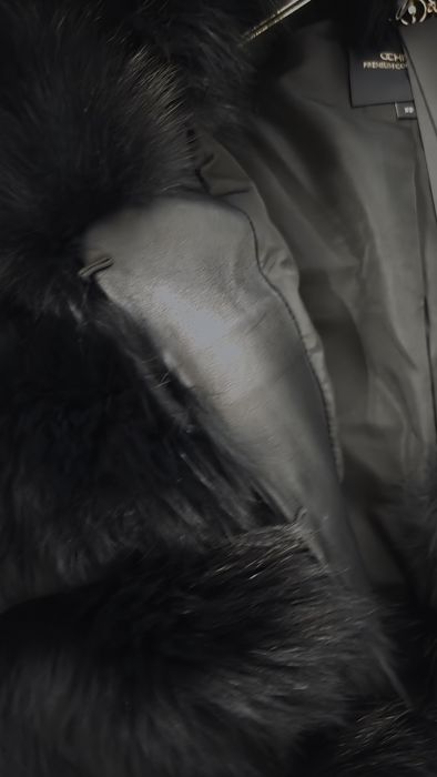 Ochnik Futro naturalne lis czarny XS