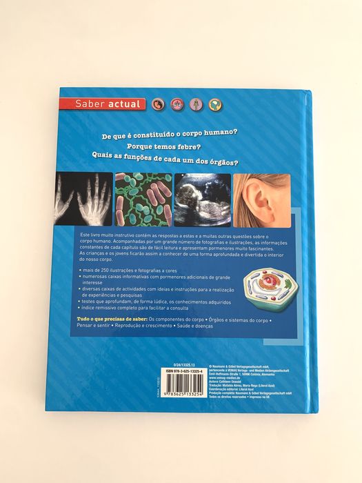 Livro / Manual O Nosso Corpo