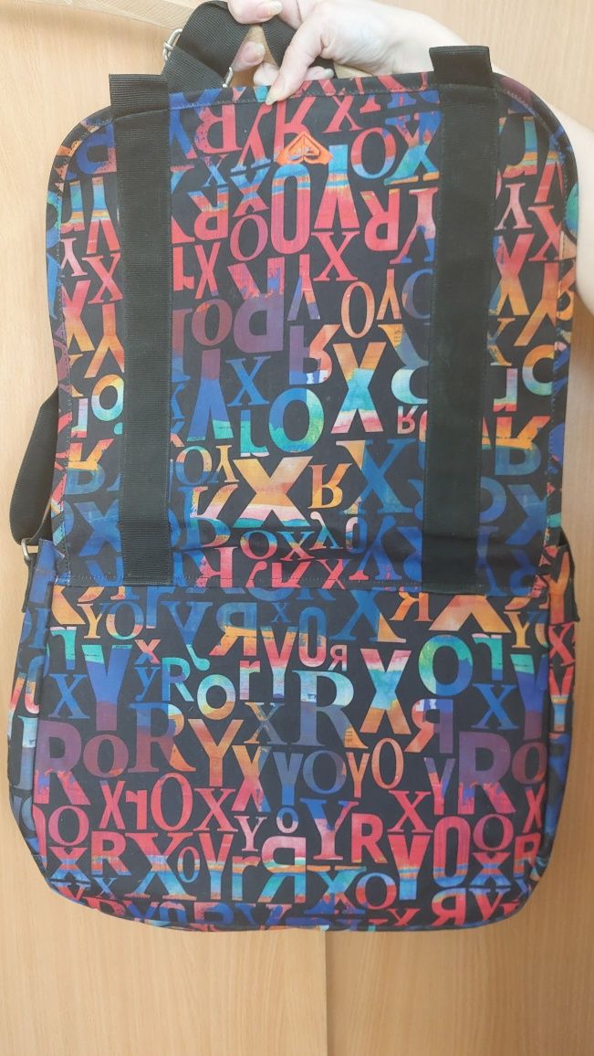 Torba ROXY na ramię, na laptopa, szkoła