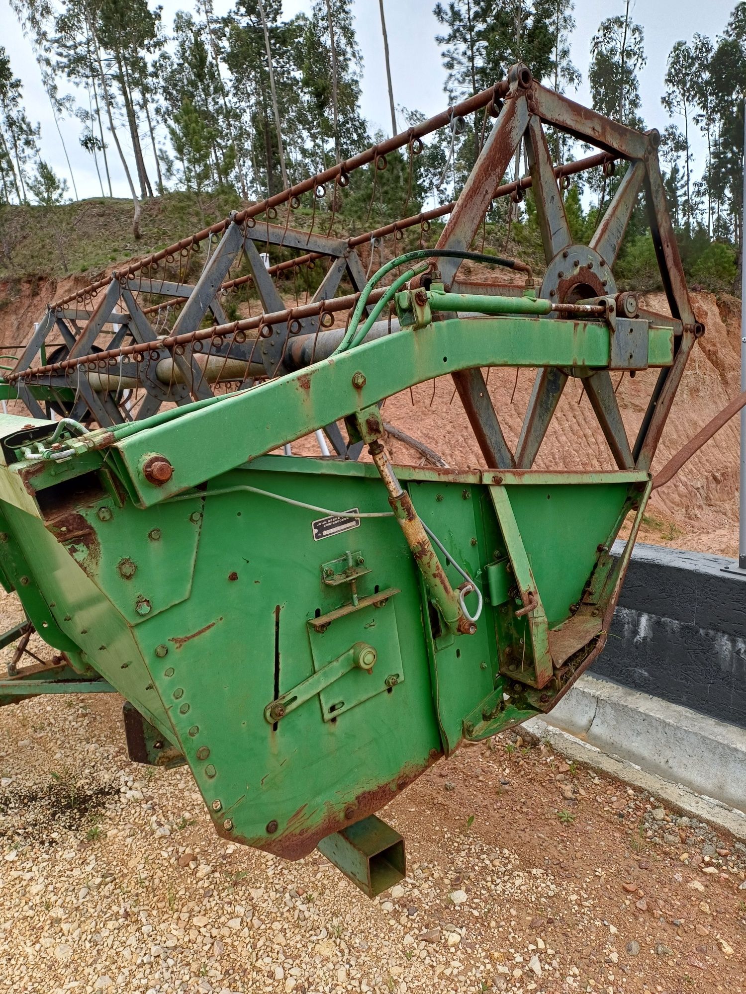 Pente de corte de ceifeira John Deere