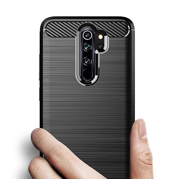 Etui pancerne + szkło do Xiaomi Redmi Note 8 Pro czarny