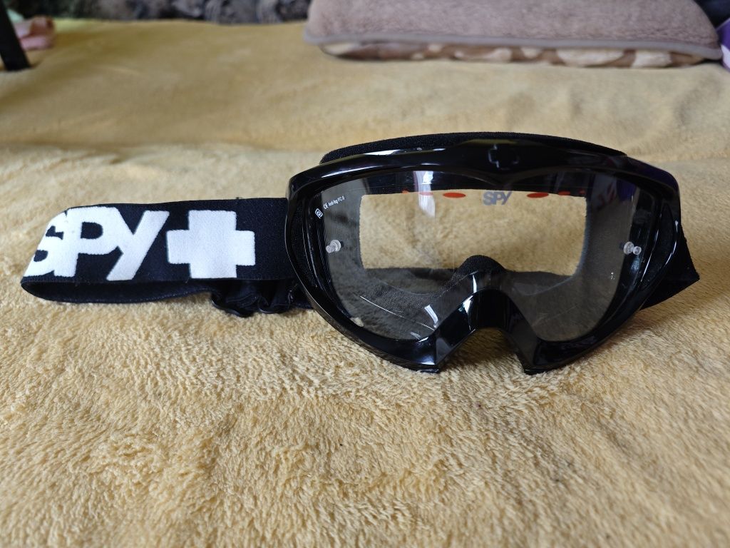 Gogle SPY black clear