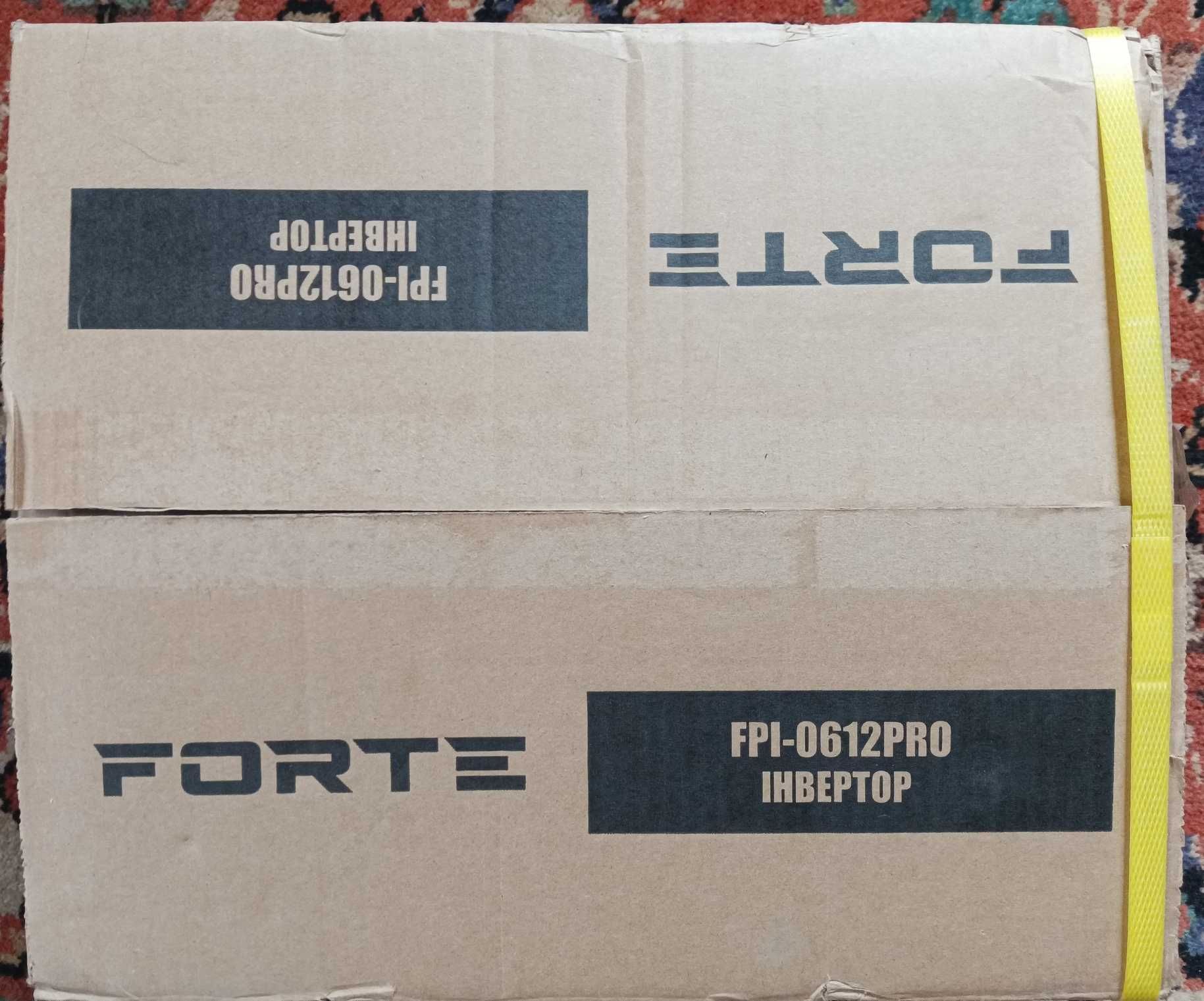 ИБП (инвертор) FORTE FPI-0612 Pro с чистой синусоидой