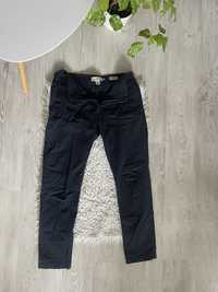 granatowe spodnie meskie chinos H&M, r.33 (M)