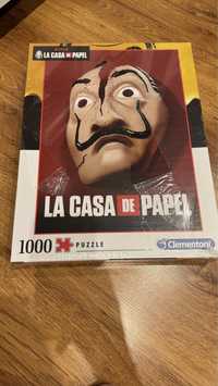Nowe puzzle 1000 La Casa de Papel Clementoni