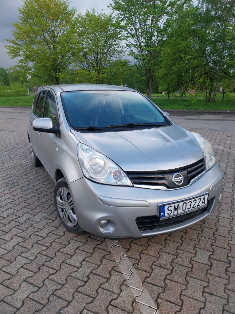 Nissan Note 1,5 diesel, bogare wyposażenie