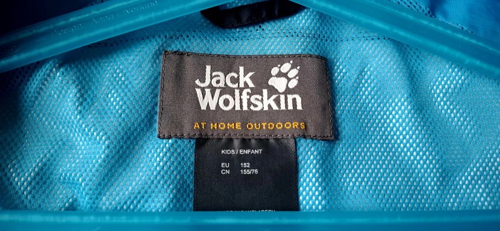 Jack Wolfskin Rainy Days, kurtka wiatrówka przeciwdeszczowa,roz. 152cm