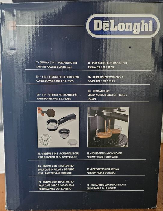 Maquina cafe nova em caixa