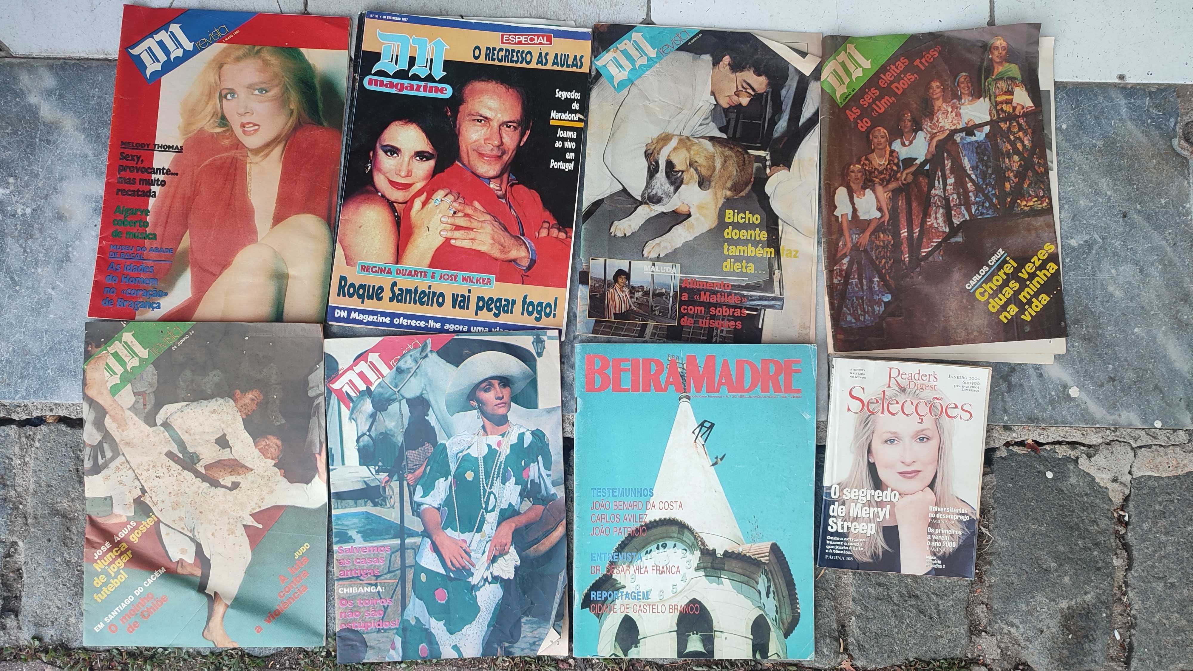 Lote 55 Revistas Diversas anos 80 e 90 - Informação, Sociedade