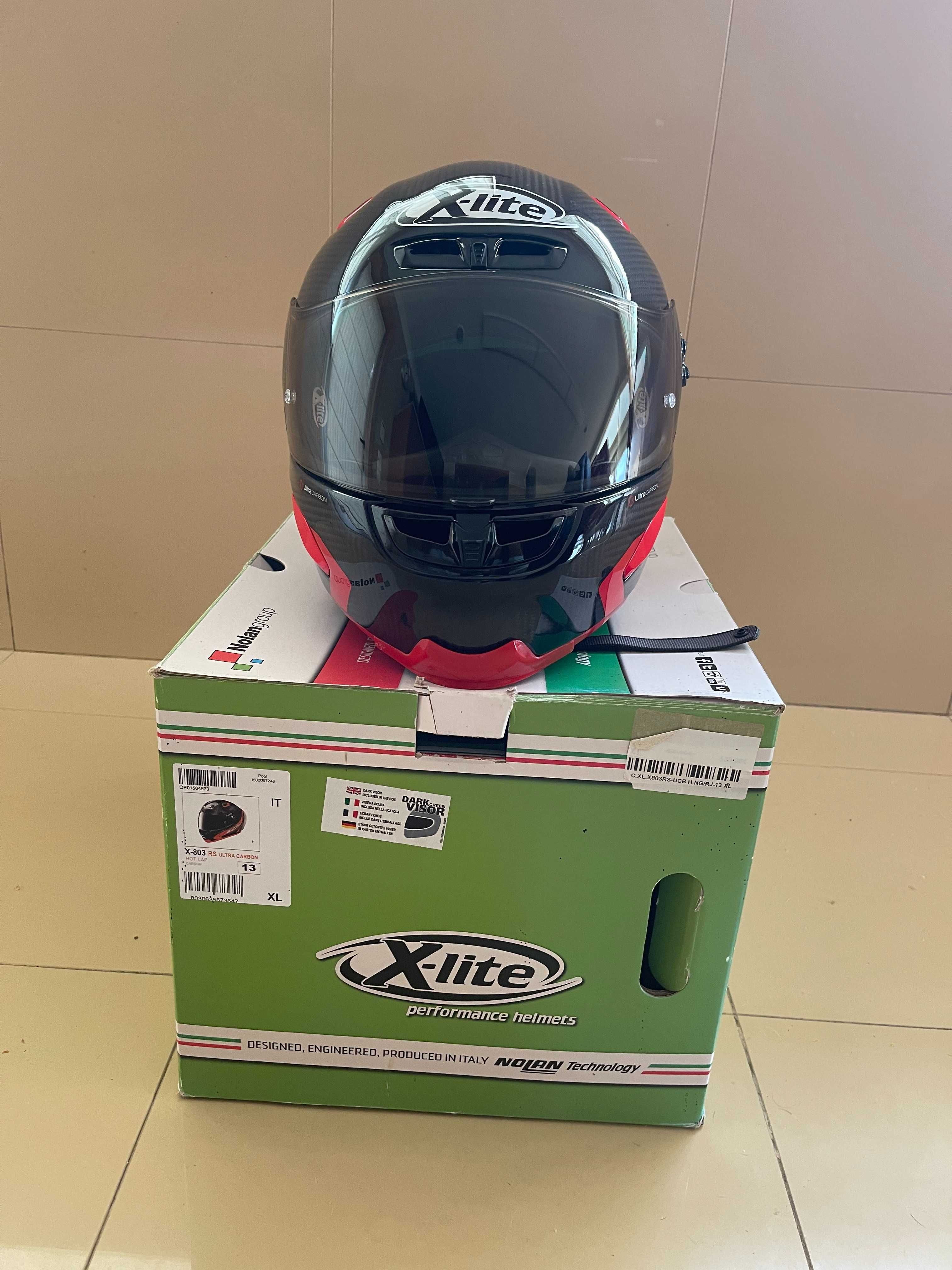 Capacete X-LITE  X 803 RS ultra carbon