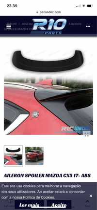 Spoiler trazeiro para Mazda cx5