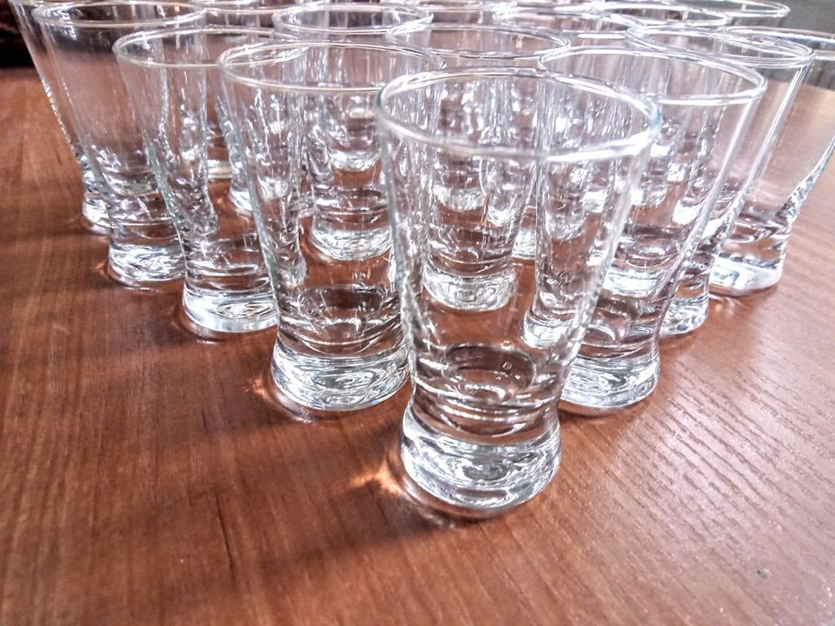 Kieliszki do wódki komplet 24szt