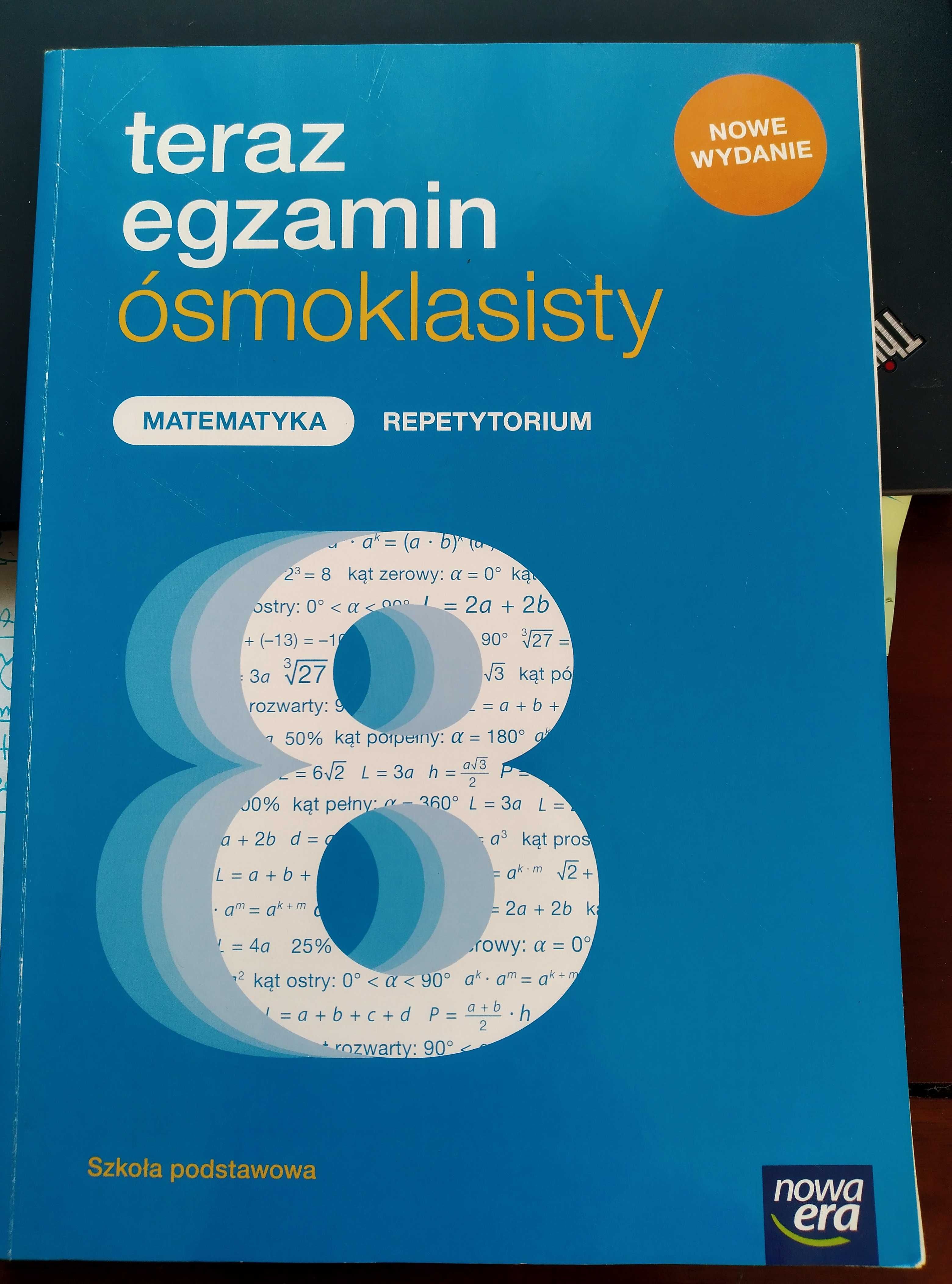 Repetytorium matematyka i polski Nowa era Egzamin 8-klasis