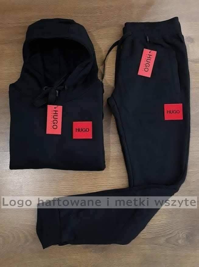Hugo boss dresy męskie M do 2xl logo wyszywane