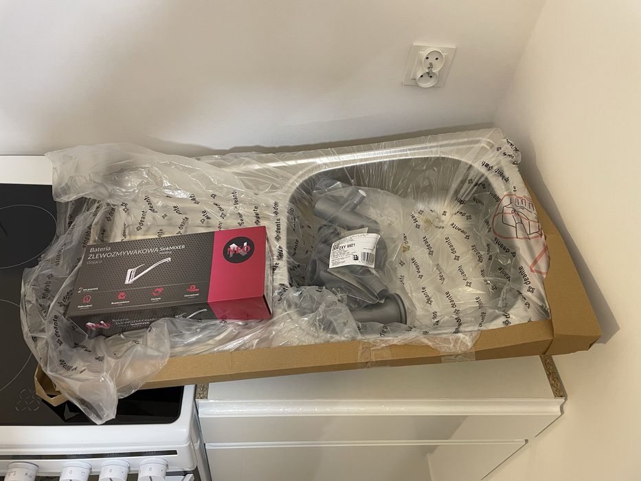 Zlewozmywak stalowy 1-komorowy z ociekaczem Deante Techno ZMU 3110