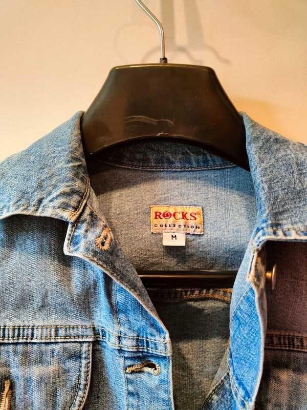 Kurtka jeansowa ROCKS rozmiar M