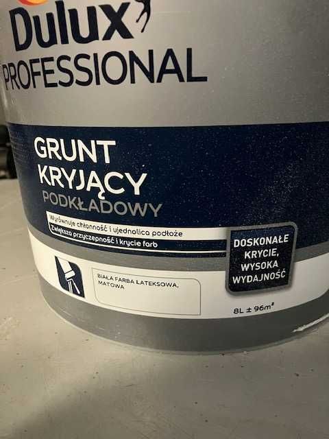 Dulux podkład gruntujacy bialy 8 L