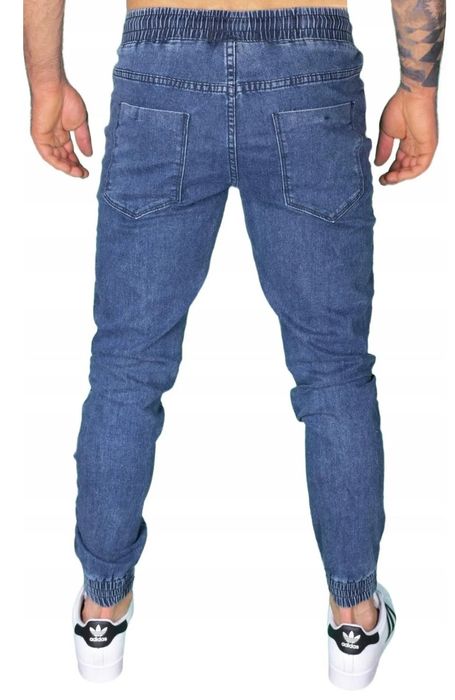 Spodnie Joggery Bojówki Męskie 2XL