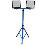Lampa robocza LED 2x50W IP65 z regulowanym statywem 90-172cm