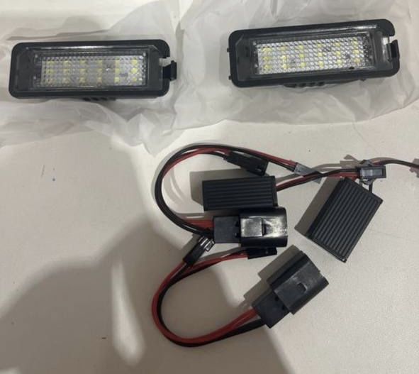 LED Подсветка Номера Volkswagen Golf 6 7 Passat B6 CC Polo вантажівок