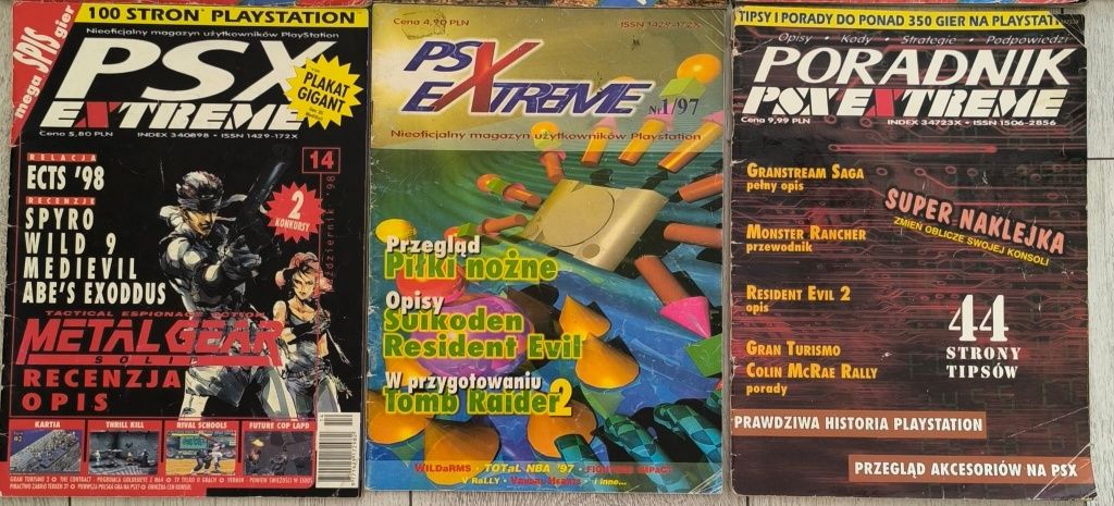 Czasopisma komputerowe(PSX, Secret Service)