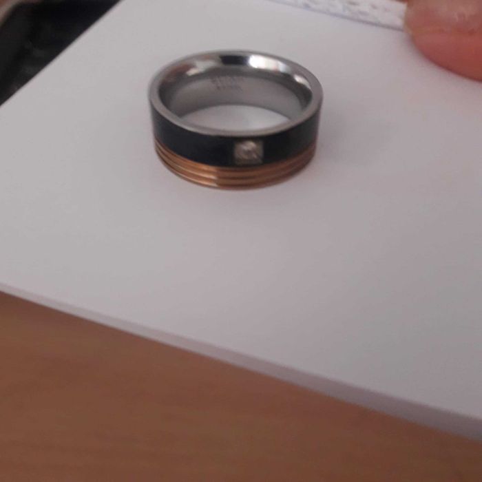 Pierścionek obrączka damska firmy APART z cyrkonią śred, 20 mm +GRATIS