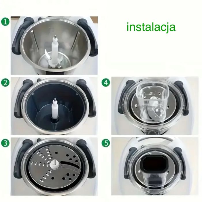 Szatkownica krajalnica tarka do Thermomix TM5 / TM6