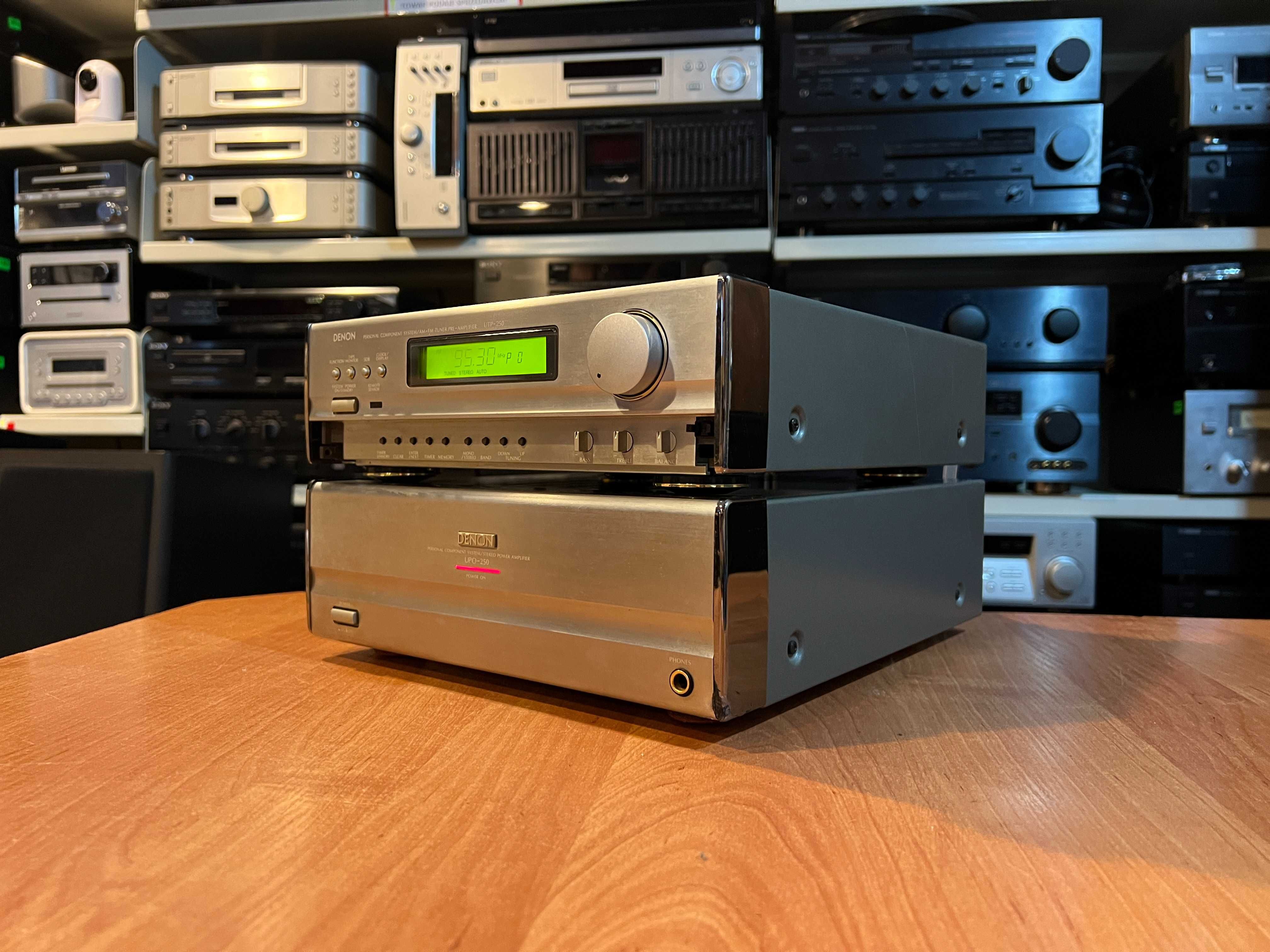 Wieża Denon UPO-250 UTP-250 końcówka mocy, przedwzmacniacz, Audio Room