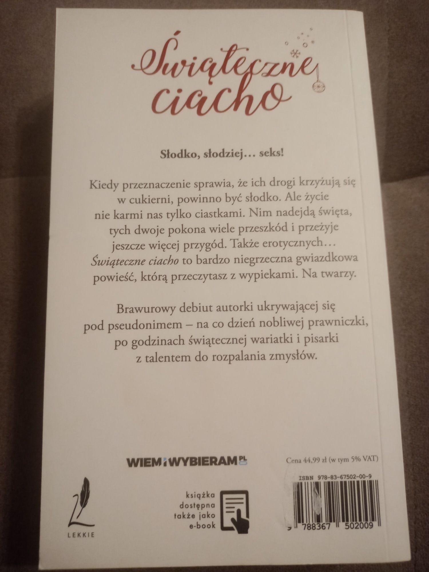 Książka Świąteczne ciacho Wiktoria Klepacka