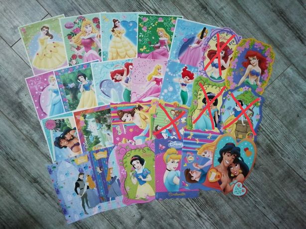 Kolekcja karteczek Księżniczki Disney