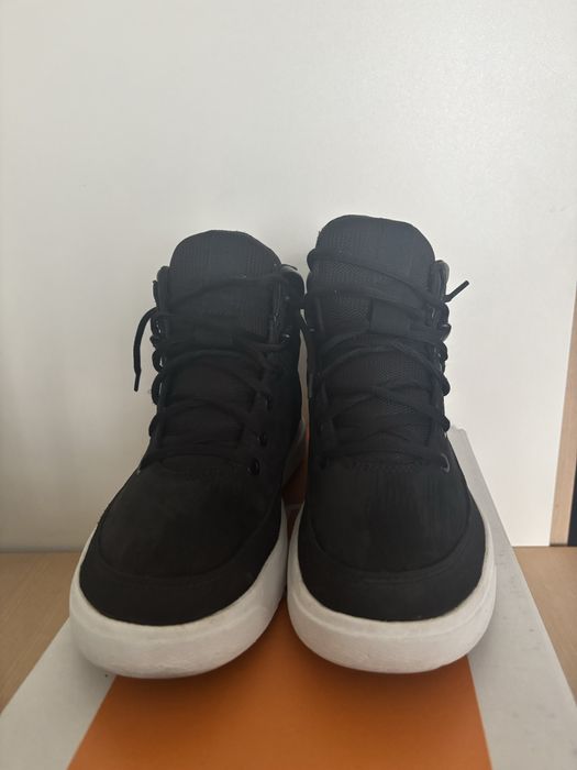 Черевики timberland seneca bay mid lace sneaker (black)