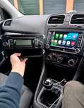 Radio 2din android carplay kamera golf touran audi passat vw bmw polo