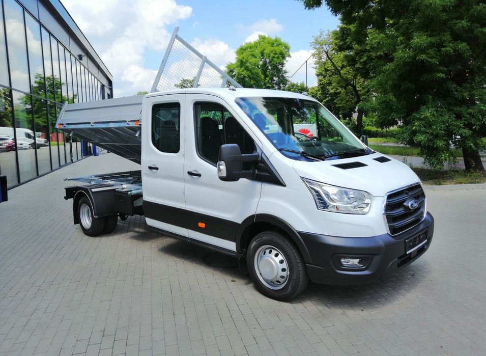 Ford Transit Zabudowa - Wywrotka  Kipper - Wywrotka trójstronna - Doka 7 miejsc - Salon - 2025