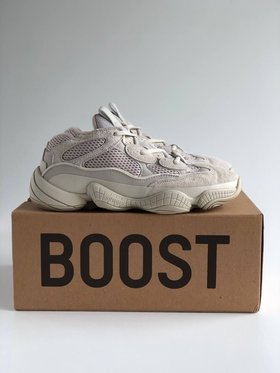 Мужские кроссовки Adidas Yeezy 500 blush. Размеры 40-45