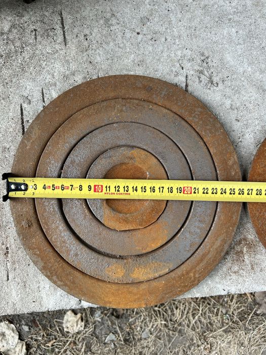 Кільця до плити чавунні нові