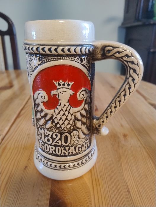 Kufel kolekcjonerski. Koronacja W. Łokietka.