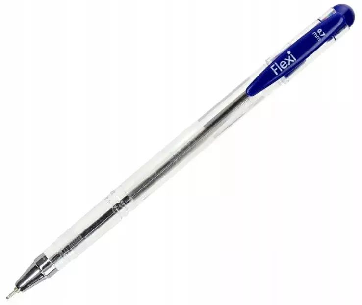 Długopis Flexi niebieski 10 sztuk. Penmate