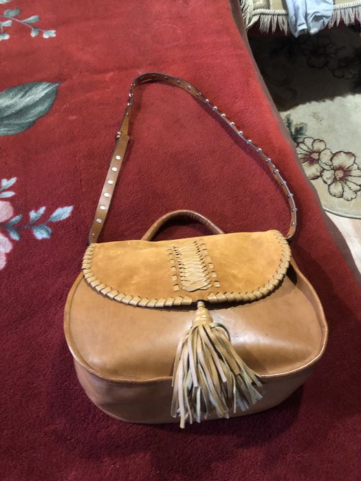 Продам італійську  шкіряну сумку