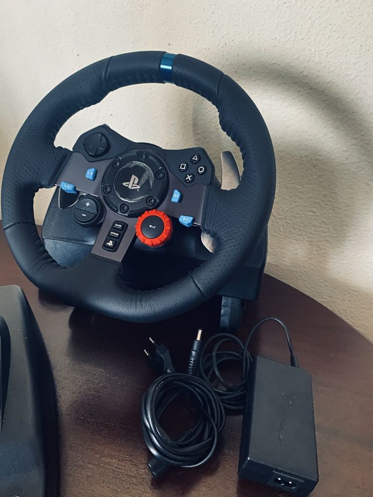 Volante Logitech G29 Driving Force + Pedais – Excelente Estado